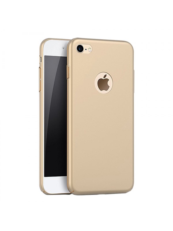 FitCase Rubber iPhone 5-5S Kılıf Sert Arka Kapak Gold…