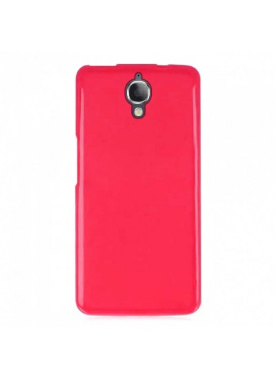 Alcatel IDOL X+ Kılıf Soft Silikon Pembe Kapak