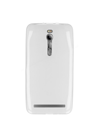 Asus Zenfone 2 Ultra İnce TPU Arka Kılıf Beyaz