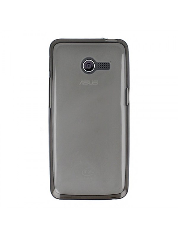 Asus Zenfone 4 Kılıf Soft Silikon Şeffaf/Siyah Arka Kapak…
