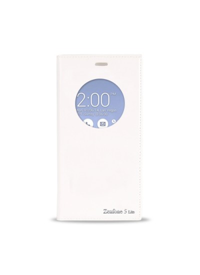 Asus Zenfone 5 Lite Gizli Mıknatıslı Pencereli Premium Magnum Kılıf Be