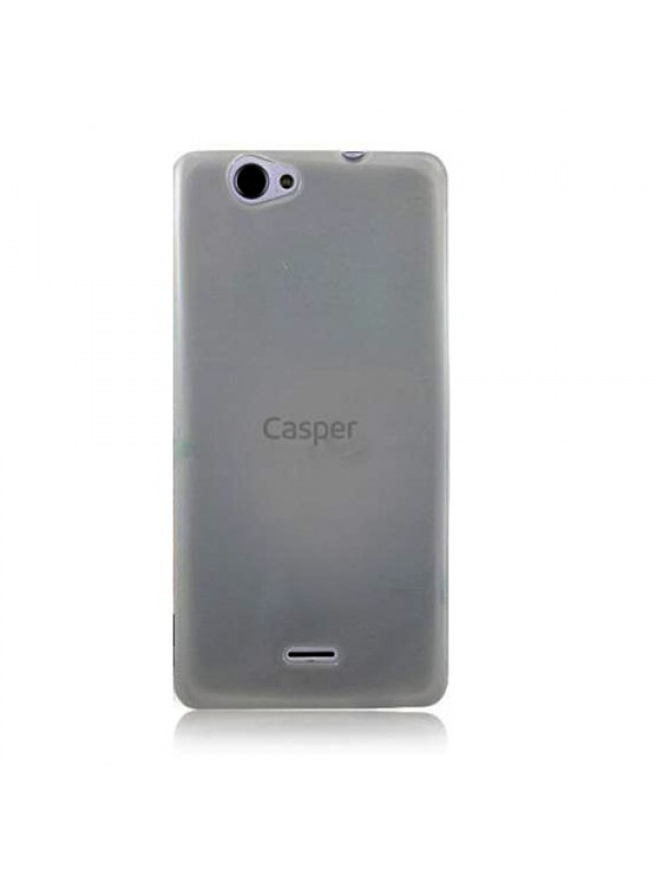 Casper VIA V5 Kılıf Soft Silikon Şeffaf-Siyah Arka Kapak…