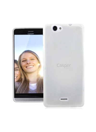 Casper VIA V6X Kılıf Soft Silikon Beyaz Arka Kapak