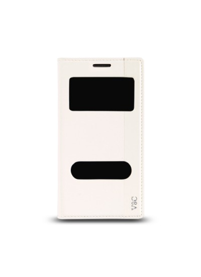 Casper VIA V8C Gizli Mıknatıslı Pencereli Magnum Kılıf Beyaz