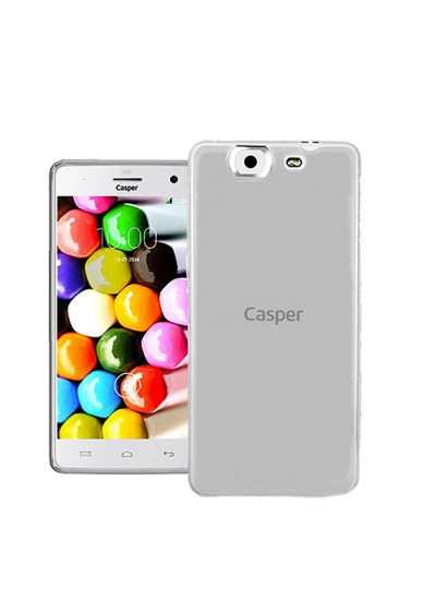 Casper VIA V8C Kılıf Soft Silikon Şeffaf Arka Kapak