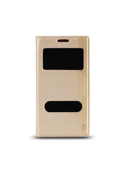 Casper VIA V9 Gizli Mıknatıslı Pencereli Magnum Kılıf Gold