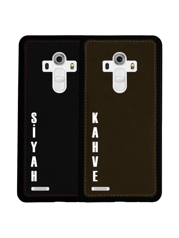 Daphne LG G4 Kılıf Deri V Kartlıklı Arka Kapak…