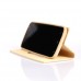 General Mobile Discovery E3 Gizli Mıknatıslı Pencereli Magnum Kılıf Gold