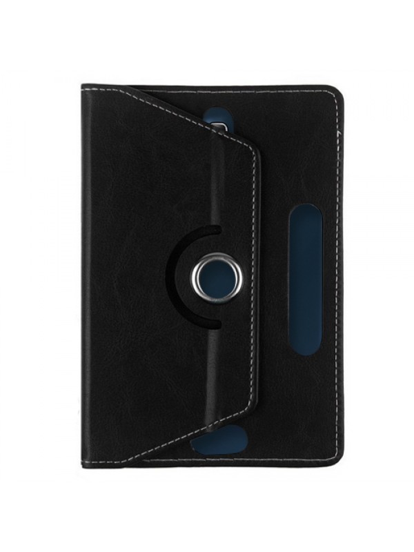 FitCase 7 inç Universal 360 Derece Dönen Standlı Kılıf Siyah…