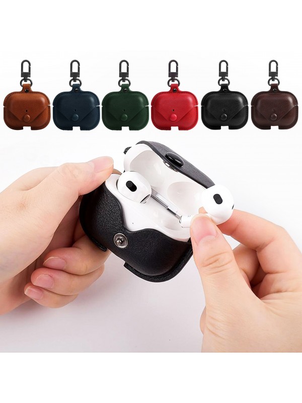 FitCase Apple AirPods 3 Uyumlu Kılıf Borsa Kapaklı Askılı…
