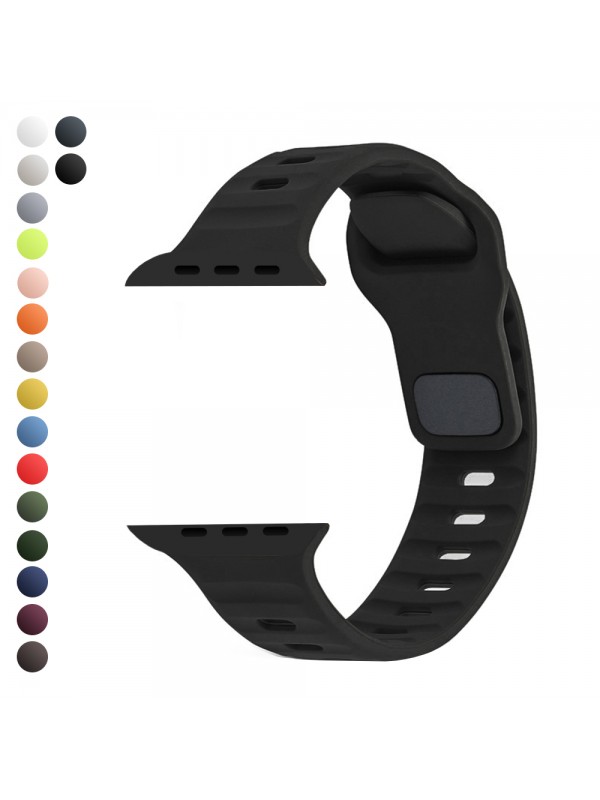 FitCase Apple Watch 42/44/45/49 mm Uyumlu Armor Silikon Kordon…