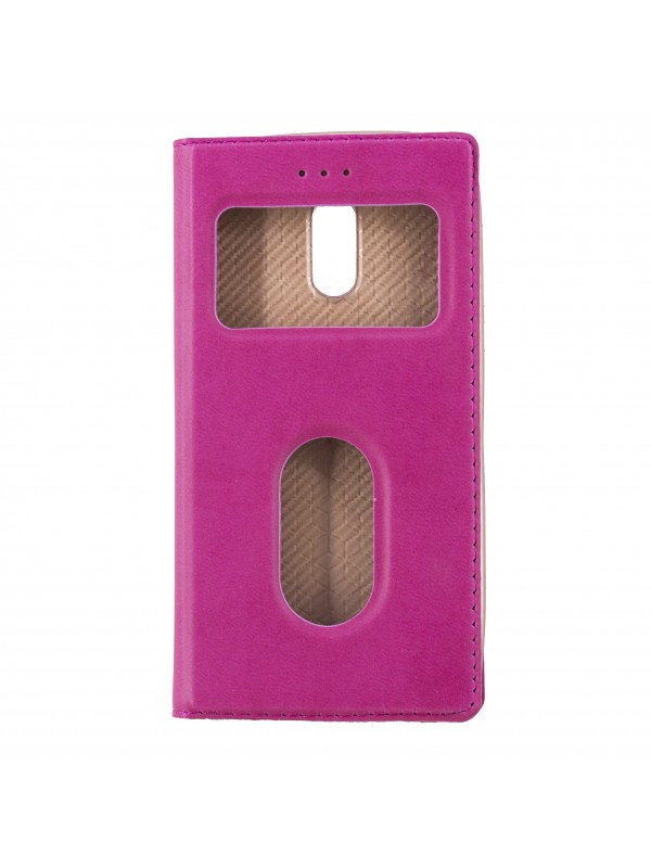 FitCase Dolce Nokia 6 Gizli Mıknatıslı Pencereli Kılıf Pembe…