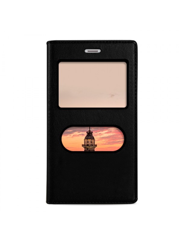 FitCase Dolce Venus V3 5010 Gizli Mıknatıslı Pencereli Kılıf Siyah…