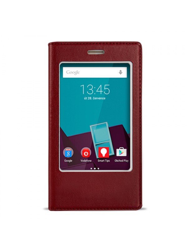 FitCase Dolce Vodafone Smart 7 Style Gizli Mıknatıslı Pencereli Kılıf…