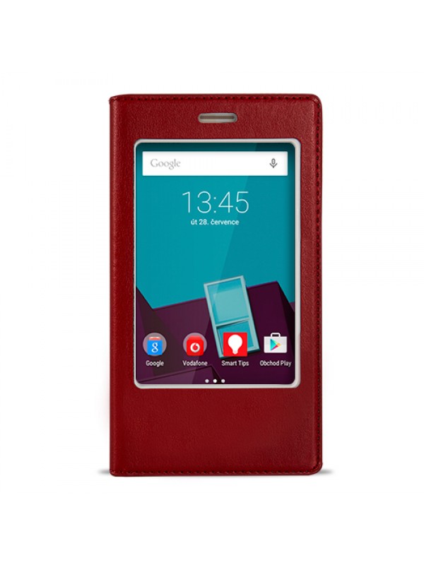 FitCase Dolce Vodafone Smart 7 Style Gizli Mıknatıslı Pencereli Kılıf…
