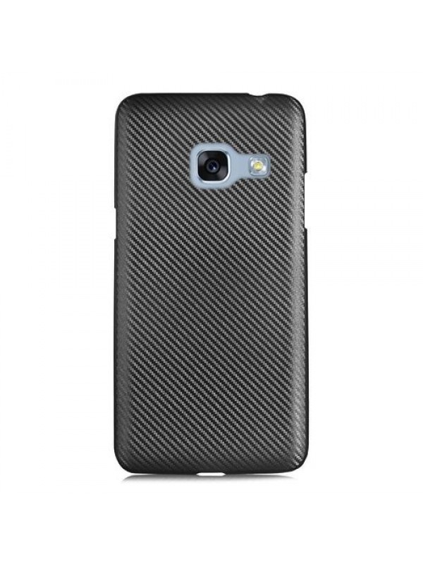 FitCase Galaxy A7 2017 (A720) Carbon Desen Arka Kapak Siyah…