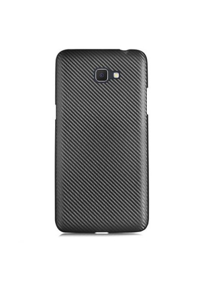 FitCase Galaxy J5 Prime (G570) Carbon Desen Arka Kapak Siyah