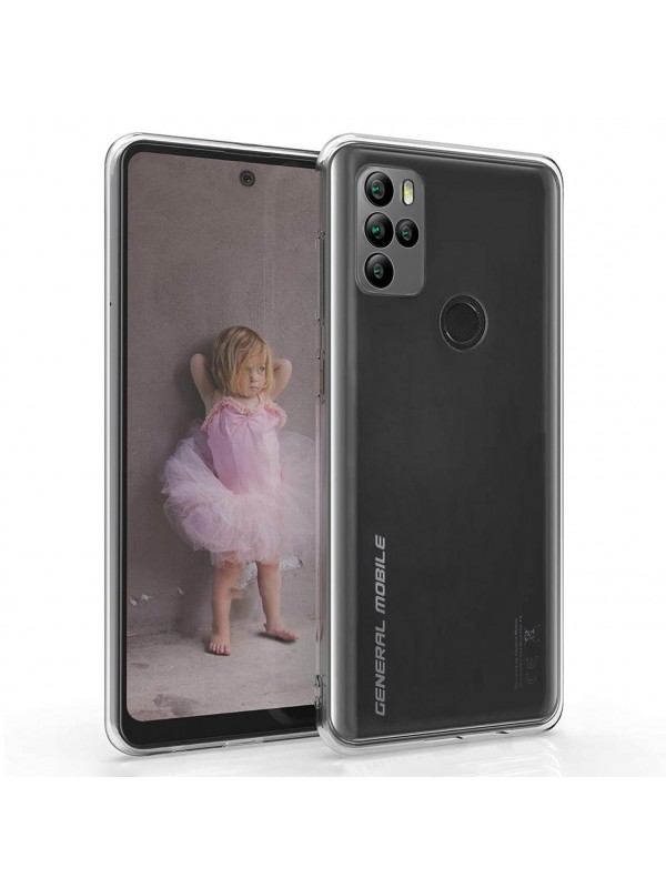 General Mobile GM 21 Pro Kılıf Kamera Korumalı Silikon Şeffaf Arka Kap…