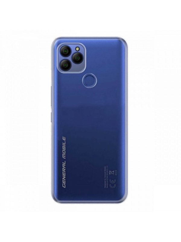 General Mobile GM 22 Kılıf Kamera Korumalı Silikon Şeffaf Arka Kapak…