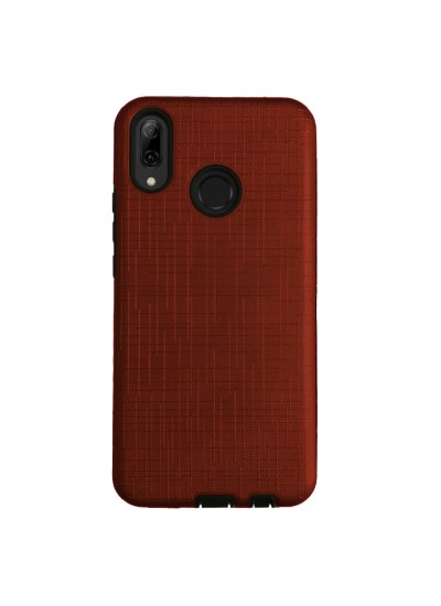 FitCase Huawei P Smart 2019 Kılıf New YouYou Arka Kapak Bordo