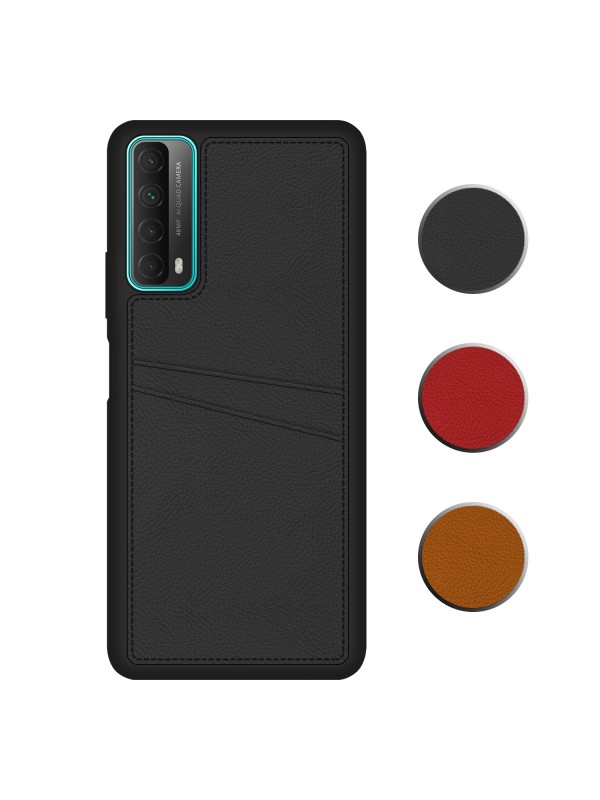 FitCase Huawei P Smart 2021 Kılıf Proda Deri Çift Kartlık Cepli Kapak…