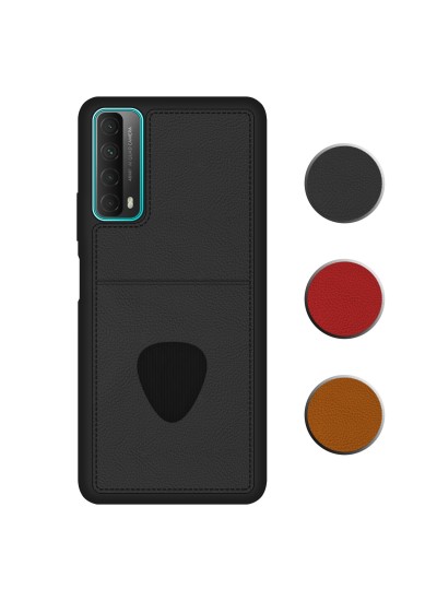 FitCase Huawei P Smart 2021 Kılıf Proda Deri Tek Kartlık Cepli Kapak