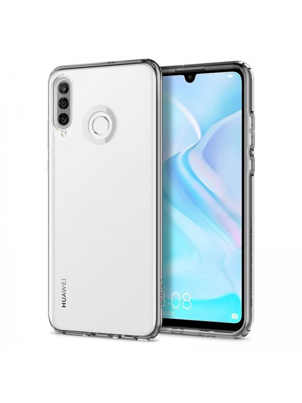 Huawei P30 Lite Kılıf Kamera Korumalı Silikon Şeffaf Arka Kapak