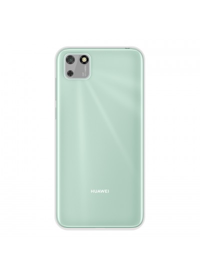 Huawei Y5p Kılıf Kamera Korumalı Silikon Şeffaf Arka Kapak