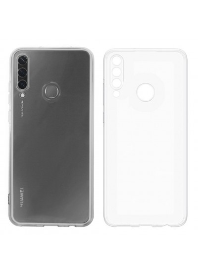 Huawei Y6p Kılıf Kamera Korumalı Silikon Şeffaf Arka Kapak