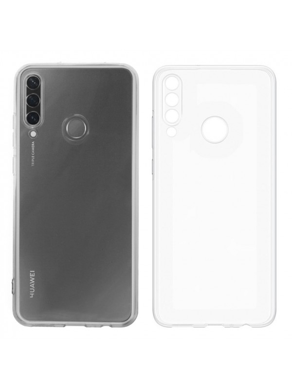 Huawei Y6p Kılıf Kamera Korumalı Silikon Şeffaf Arka Kapak
