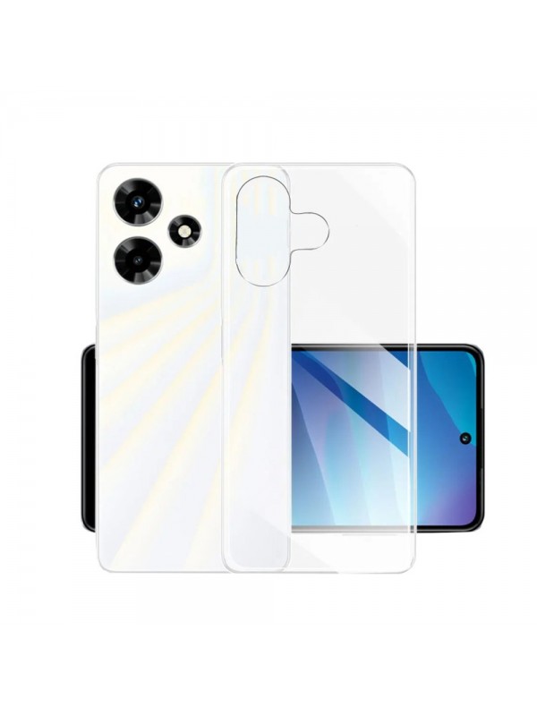 Infinix Hot 30i Kılıf Kamera Korumalı Silikon Şeffaf Kapak…