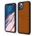 FitCase iPhone 11 Pro Kılıf Proda Deri Çift Kartlık Cepli Kapak