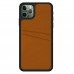 FitCase iPhone 11 Pro Max Kılıf Proda Deri Çift Kartlık Cepli Kapak