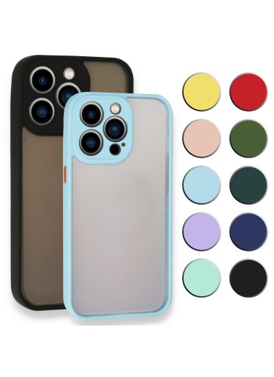 FitCase iPhone 13 Pro Max Montrea Silikon Arka Kapak