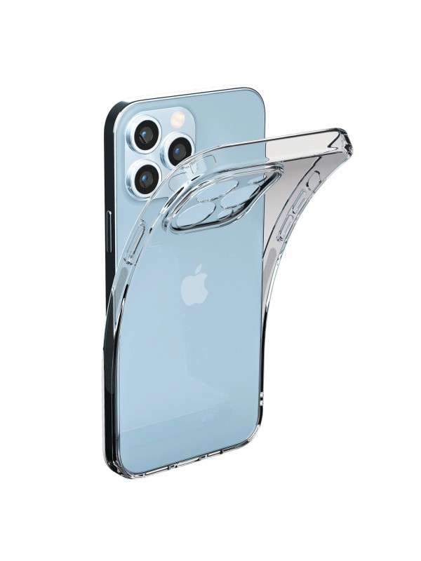 iPhone 14 Pro Max Kılıf Kamera Korumalı Silikon Şeffaf Arka Kapak