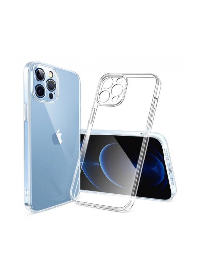 iPhone 15 Pro Kılıf Kamera Korumalı Silikon Şeffaf Arka Kapak