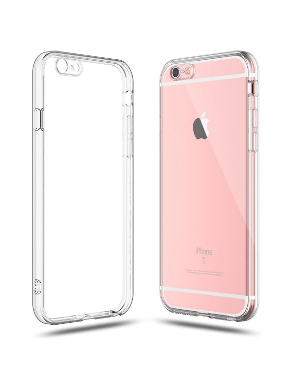 iPhone 6 Plus / 6s Plus Kamera Korumalı Silikon Şeffaf Arka Kapak…