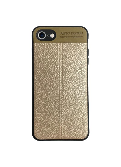 FitCase iPhone 7-8 Auto Focus Silikon Arka Kapak Gold