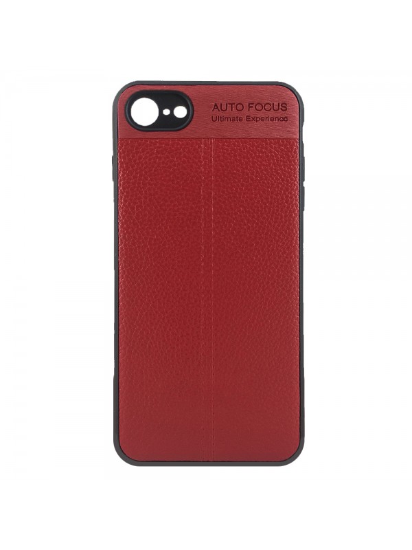 FitCase iPhone 7-8 Auto Focus Silikon Arka Kapak Kırmızı…