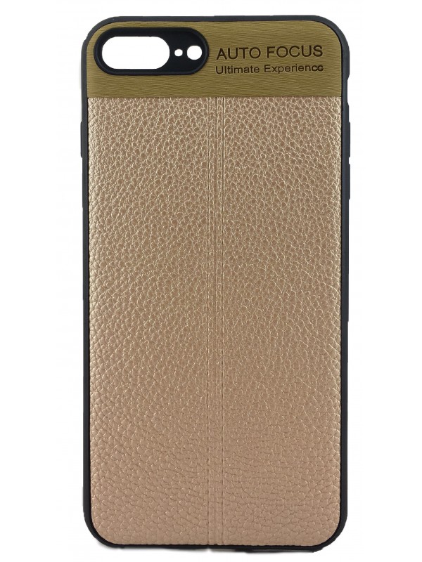 FitCase iPhone 7-8 Plus Auto Focus Silikon Arka Kapak Gold…