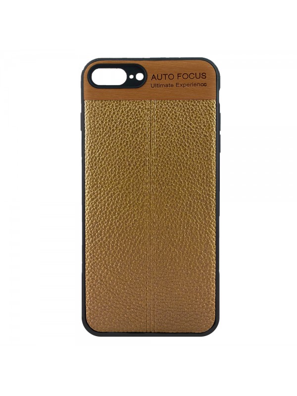 FitCase iPhone 7-8 Plus Auto Focus Silikon Arka Kapak Kahverengi…