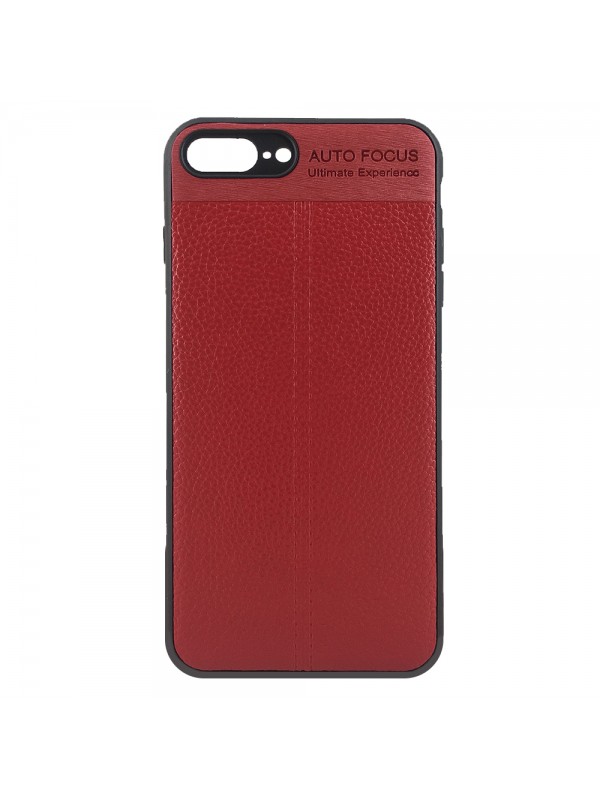 FitCase iPhone 7-8 Plus Auto Focus Silikon Arka Kapak Kırmızı…