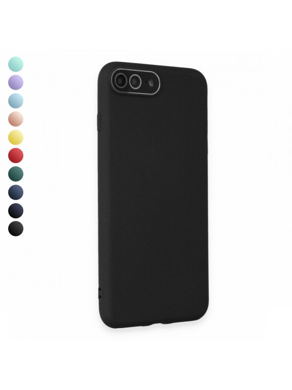 FitCase iPhone 7 Plus / 8 Plus Glass Kamera Korumalı Lansman Silikon Kapa…