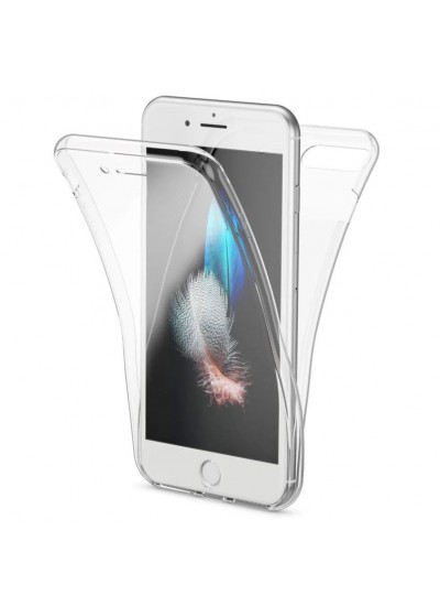 FitCase iPhone 7 Plus / 8 Plus Kılıf 360 Derece Korumalı Ön Arka Şeffaf