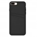 FitCase iPhone 7 Plus / 8 Plus Kılıf Proda Deri Çift Kartlık Cepli Kapak
