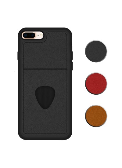 FitCase iPhone 7 Plus / 8 Plus Kılıf Proda Deri Tek Kartlık Cepli Kapak