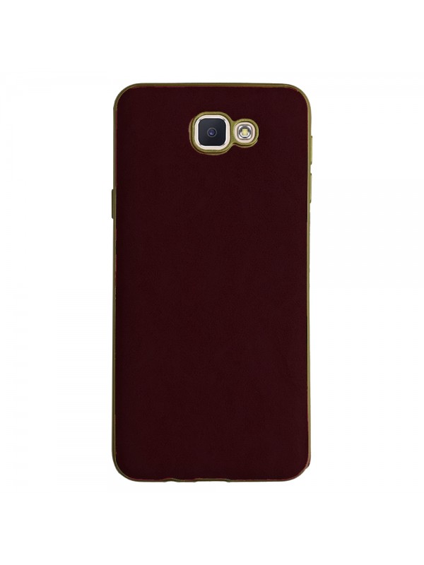 FitCase Kadife Laser Galaxy J5 Prime (G570) Silikon Arka Kapak Bordo…