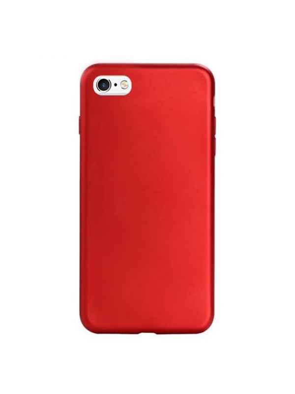 FitCase Kadife Laser iPhone 7-8 Silikon Arka Kapak Bordo…