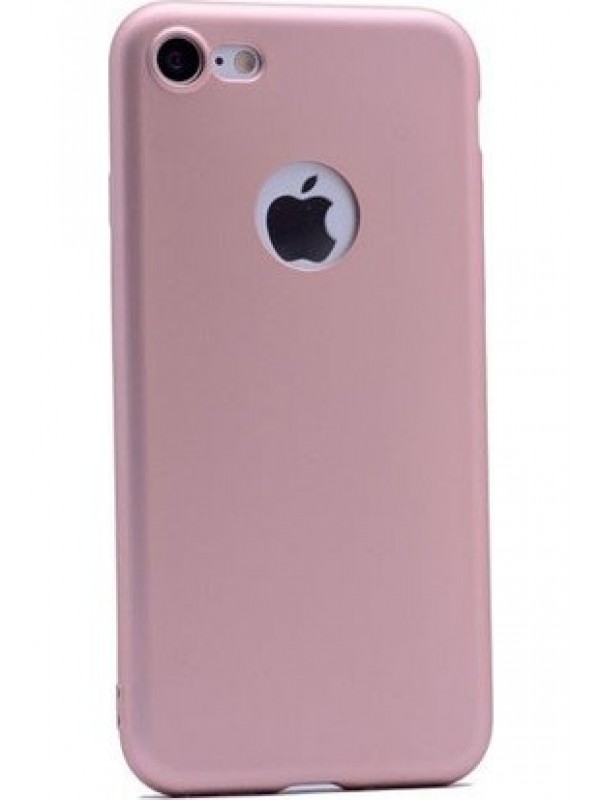 FitCase Kadife Laser iPhone 7-8 Silikon Arka Kapak Pembe…