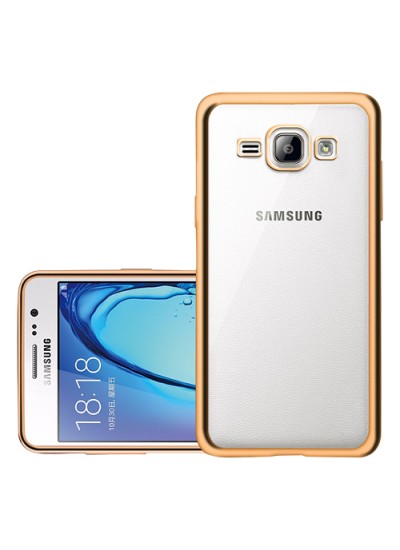 FitCase Laser Color J1 2016 (J120) Silikon Kılıf Gold